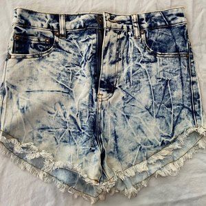 Seductions FD High Waisted Jean Shorts (Size 7)